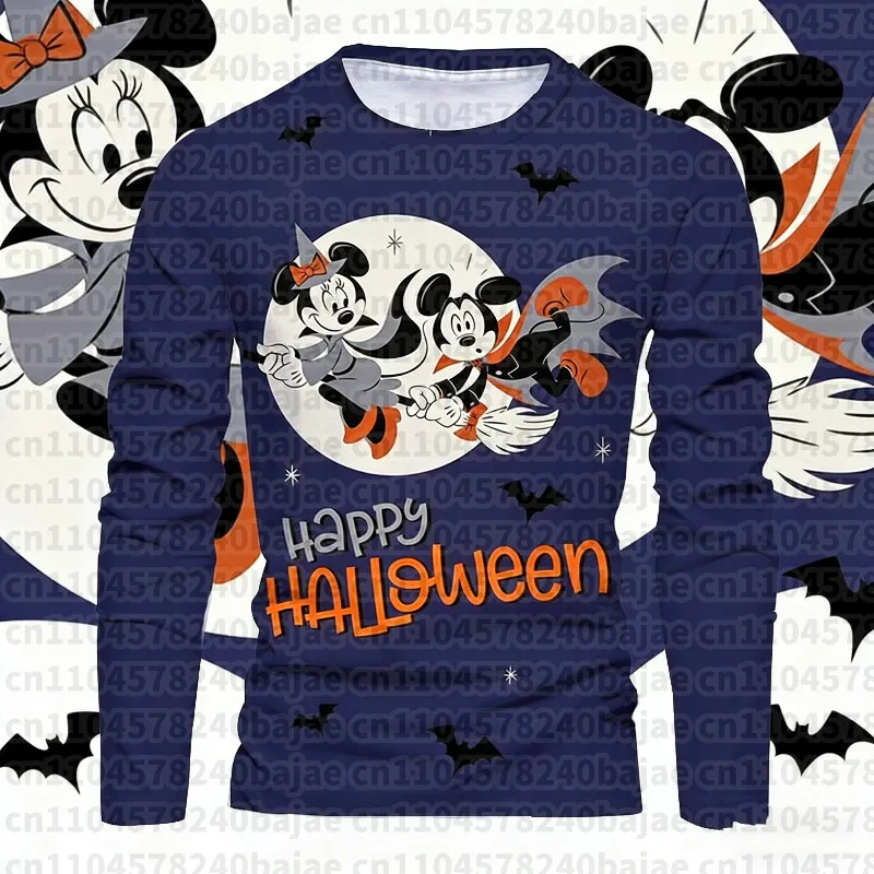2026New Horror Halloween Collection Long Sleeves Disney Mickey and Minnie 3D Printed Casual Men's Crew Neck Long Sleeve T Shirt
2026New Horror Halloween Collection Long Sleeves Disney Mickey and Minnie 3D Printed Casual Men's Crew Neck Long Sleeve T Shirt