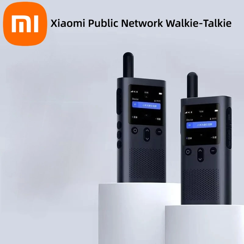 Xiaomi Public Network Walkie-Talkie Long Battery Life Radio 4G All-Round Communication for Construction Site Security Outdoor
Xiaomi Public Network Walkie-Talkie Long Battery Life Radio 4G All-Round Communication for Construction Site Security Outdoor