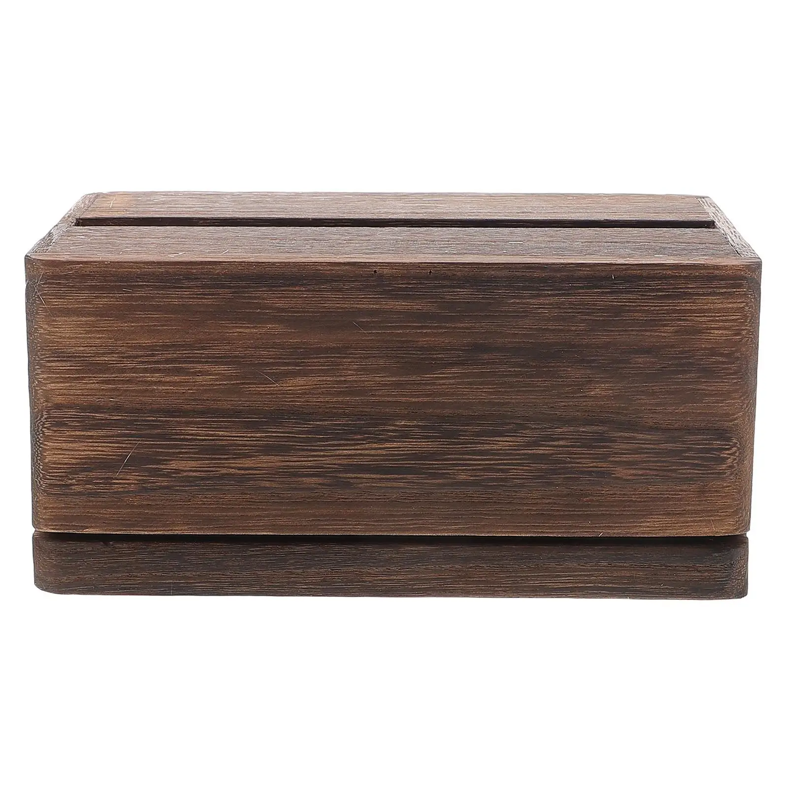 Wooden Tissue Box Holder Rectangle Paper Towel Storage Organizer Solid Wood Crafted Spacesaving Wallmounted
Wooden Tissue Box Holder Rectangle Paper Towel Storage Organizer Solid Wood Crafted Spacesaving Wallmounted
