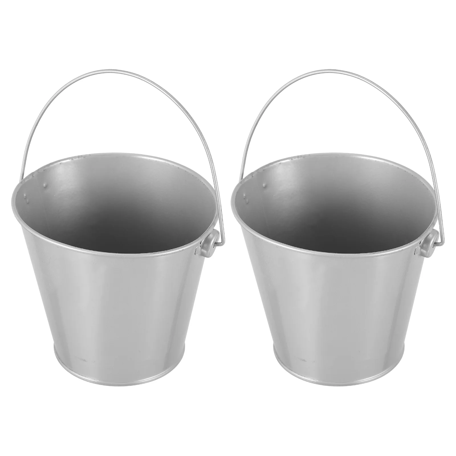 2Pcs Snack Bucket Stainless Steel Food Container Grey American Style Ice Bucket Storage For Fries Chicken Parties Bars
2Pcs Snack Bucket Stainless Steel Food Container Grey American Style Ice Bucket Storage For Fries Chicken Parties Bars