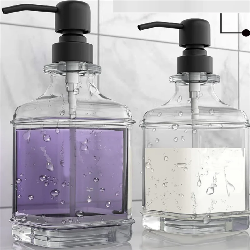 ABKL-Glass Soap Dispenser With Rust Proof Stainless Steel Pump Refillable Hand Soap Dispenser Bathroom Soap Dispenser
ABKL-Glass Soap Dispenser With Rust Proof Stainless Steel Pump Refillable Hand Soap Dispenser Bathroom Soap Dispenser