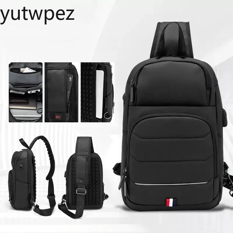 Crossbody Bag for USB Charging Men Shoulder Sports High-quality Messenger Male Waterproof Short Trip Chest Bag Pack Backpacks
Crossbody Bag for USB Charging Men Shoulder Sports High-quality Messenger Male Waterproof Short Trip Chest Bag Pack Backpacks