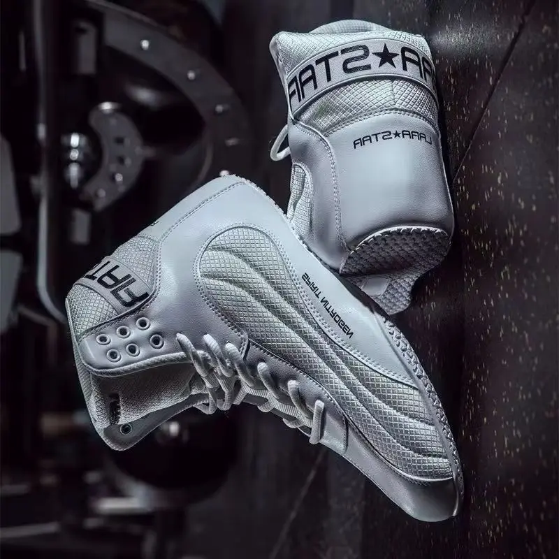 Professional Men's Boxing Shoes Professional Wrestling Boots Men's Slip Resistant Sneakers Women's Brand Fighting Shoes
Professional Men's Boxing Shoes Professional Wrestling Boots Men's Slip Resistant Sneakers Women's Brand Fighting Shoes