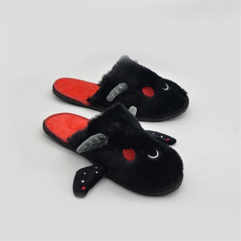 Plush Slippers Faux Fur Cozy Indoor Home Floor Soft Warm Cotton Lining Mythic Moth Style Cute For Women Teens Christmas Gift
Plush Slippers Faux Fur Cozy Indoor Home Floor Soft Warm Cotton Lining Mythic Moth Style Cute For Women Teens Christmas Gift