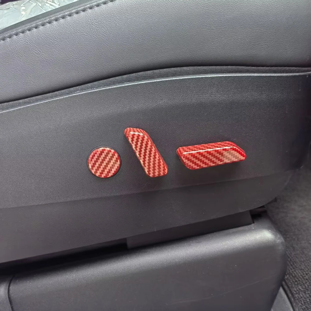 imitation Carbon Fiber Color Seat Adjust Switch Button Trim Cover For Tesla Model 3 Model Y Car Interior Accessories
imitation Carbon Fiber Color Seat Adjust Switch Button Trim Cover For Tesla Model 3 Model Y Car Interior Accessories
