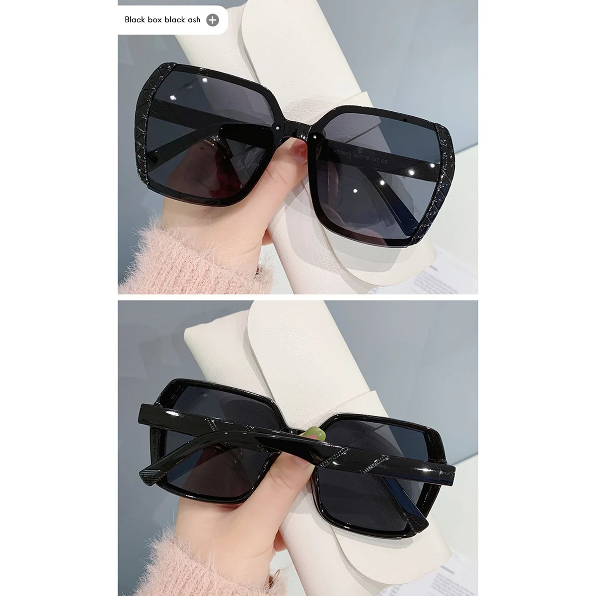 Eco-fFashion New Ladies Sunglasses Personality Large Frame Face Small Glasses Retro Square Sunshade Sunglasses
Eco-fFashion New Ladies Sunglasses Personality Large Frame Face Small Glasses Retro Square Sunshade Sunglasses