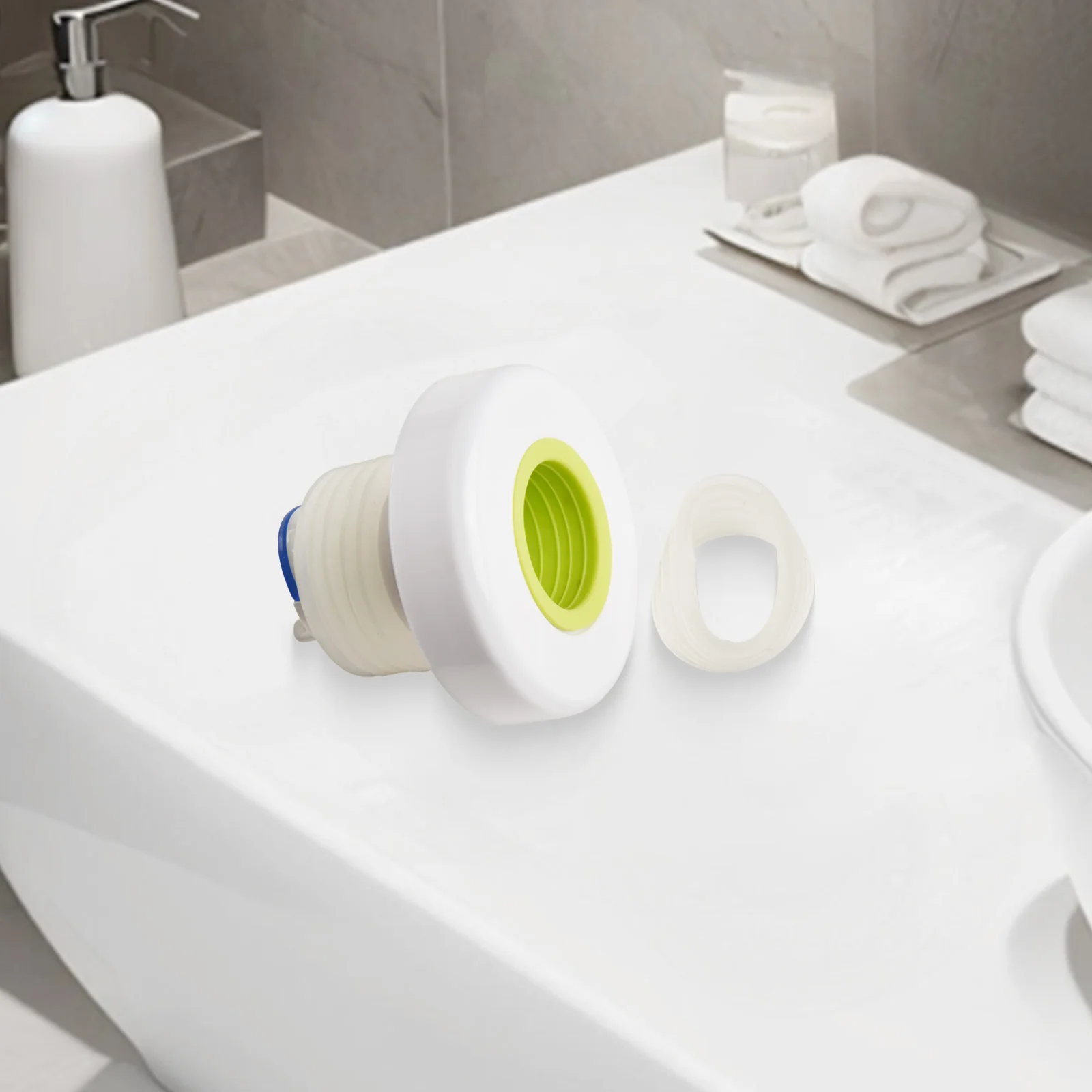 Washbasin Sewer Pipe Plug Kitchen Bathroom Washing Machine Insect Proof Connector Anti-Odor Drain Cover Water Pipe Plug Part
Washbasin Sewer Pipe Plug Kitchen Bathroom Washing Machine Insect Proof Connector Anti-Odor Drain Cover Water Pipe Plug Part