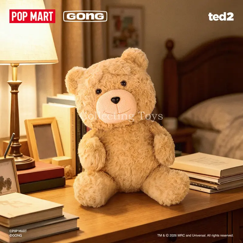 Genuine Pop Mart Gong Ted2 Hot Nerd Ted 30cm Teddy Bear Action Plush Doll With Accessories Full Articulation Magnetic Accessorie
Genuine Pop Mart Gong Ted2 Hot Nerd Ted 30cm Teddy Bear Action Plush Doll With Accessories Full Articulation Magnetic Accessorie
