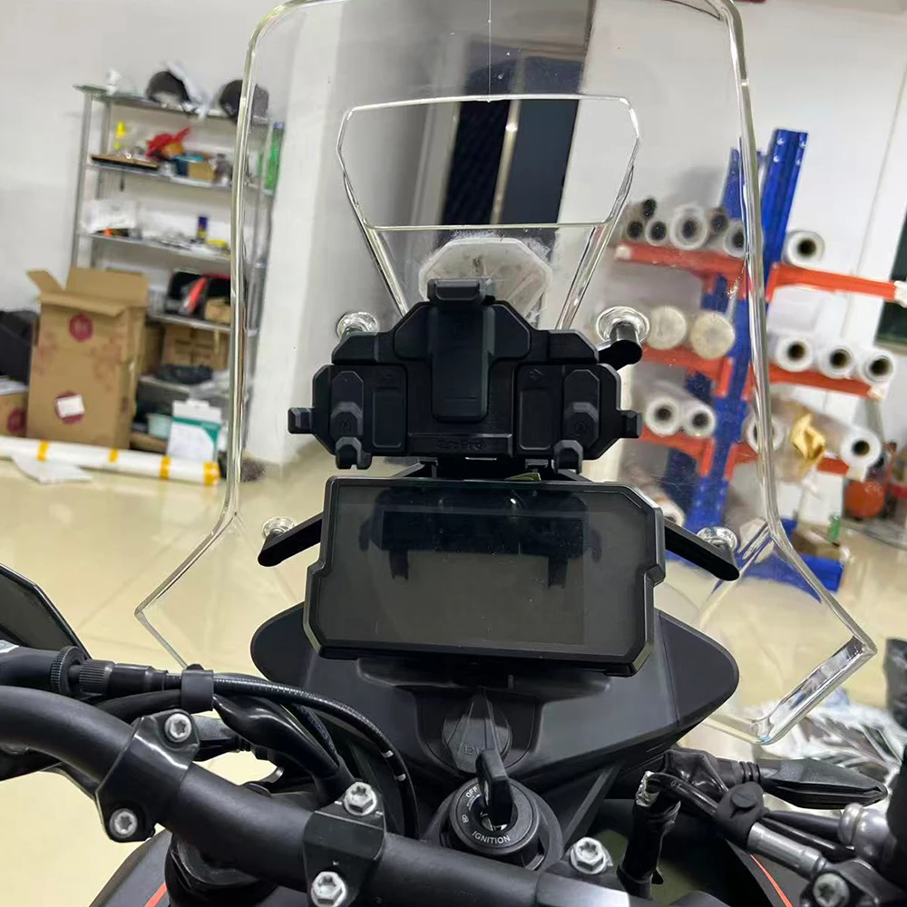 For 790 890 Adventure Accessories Cellphone Phone GPS Navigation Mount Bracket Motorcycle Navigation Bracket 2024-2025
For 790 890 Adventure Accessories Cellphone Phone GPS Navigation Mount Bracket Motorcycle Navigation Bracket 2024-2025