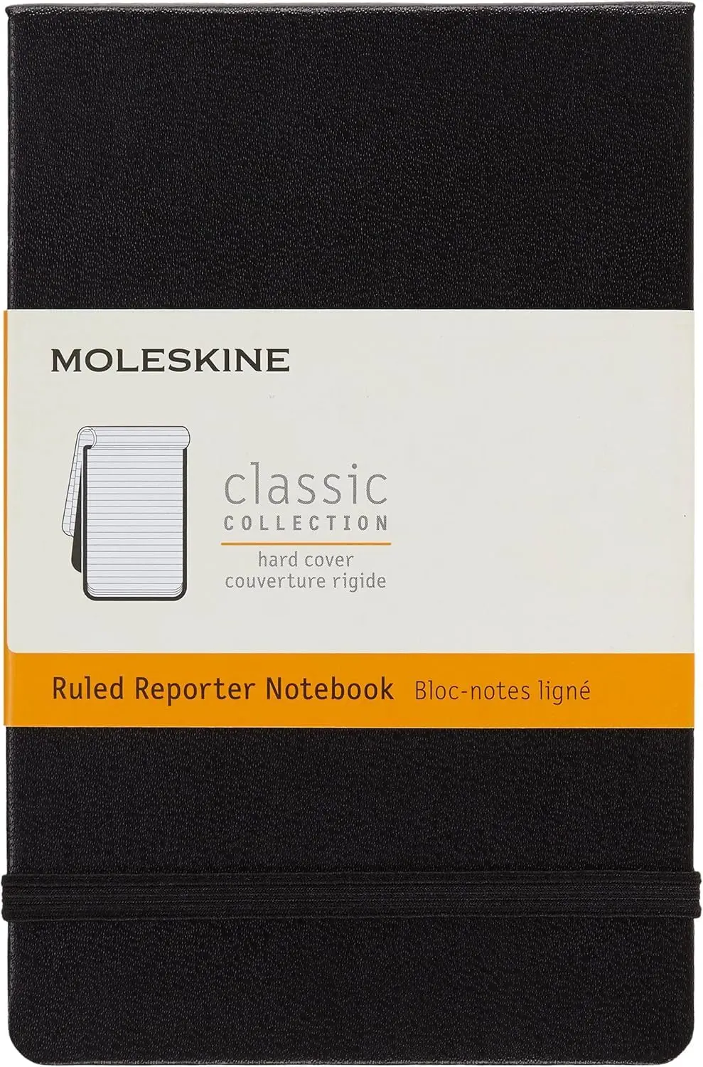 Classic Notebook, Hard Cover, Pocket (3.5" x 5.5") Ruled/Lined, Black
Classic Notebook, Hard Cover, Pocket (3.5" x 5.5") Ruled/Lined, Black