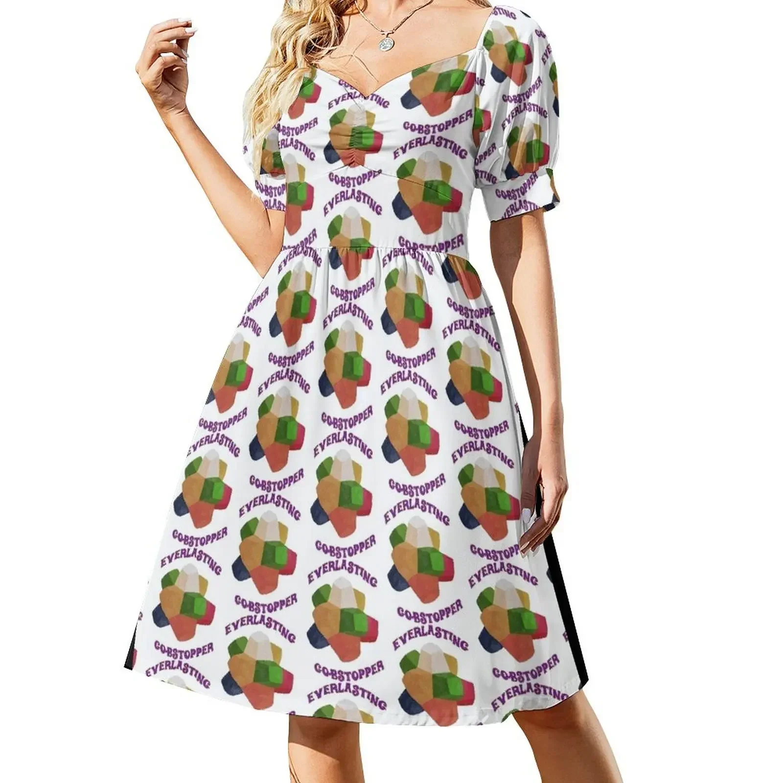 Vintage Everlasting Gobstopper Short-Sleeved Dress Clothing female dresses ladies 2025 summer Dress
Vintage Everlasting Gobstopper Short-Sleeved Dress Clothing female dresses ladies 2025 summer Dress