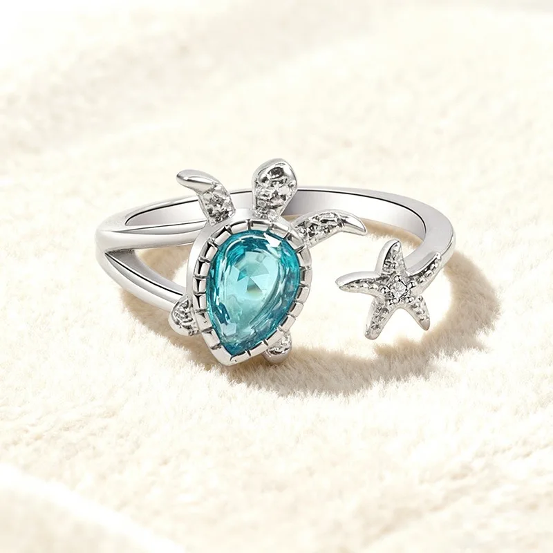 925 Sterling Silver Rings For Women Simple Vintage Handmade Adjustable Blue Stone Ring Fashion Band Female Bijoux Gift
925 Sterling Silver Rings For Women Simple Vintage Handmade Adjustable Blue Stone Ring Fashion Band Female Bijoux Gift