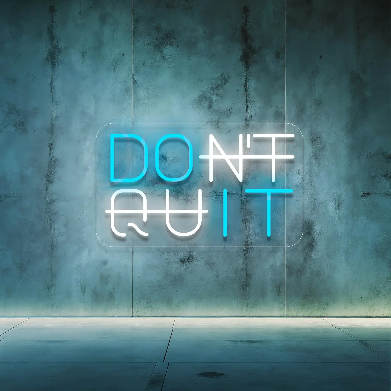 Don't Quit LED Neon Sign for Room decoration, USB Powered Dimmable Wall Light - Office Gym Gamer Cave Motivational Lighting
Don't Quit LED Neon Sign for Room decoration, USB Powered Dimmable Wall Light - Office Gym Gamer Cave Motivational Lighting