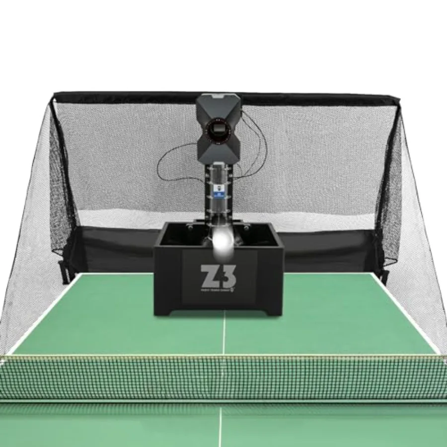 Table Tennis Robot with Net 35-90 Balls/Min Ping Pong Ball Machine Automatic Pitching Machine for Gym School Training Center Pr
Table Tennis Robot with Net 35-90 Balls/Min Ping Pong Ball Machine Automatic Pitching Machine for Gym School Training Center Pr