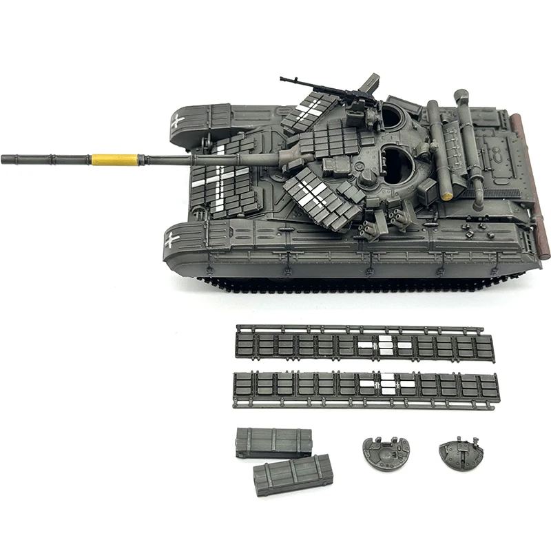 ARTISAN масштаб 1:72, пластиковая украинская модель основного боевого танка T-64BV, военная боевая дорожка, классический дисплей для подарков для взрослых
ARTISAN масштаб 1:72, пластиковая украинская модель основного боевого танка T-64BV, военная боевая дорожка, классический дисплей для подарков для взрослых
