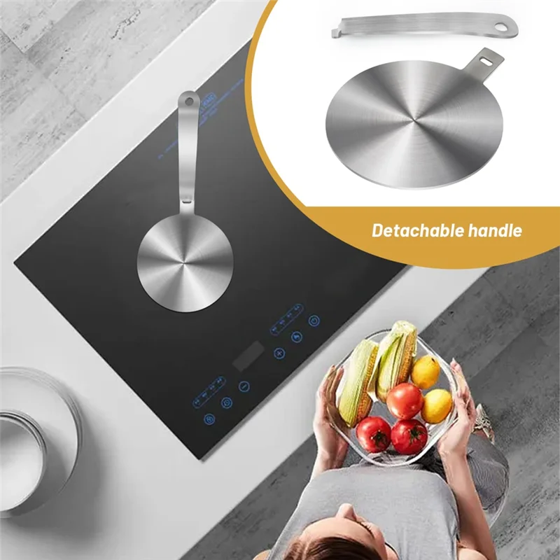 【People Favorite】For Glass Cooktop Heat Diffuser For Electric/Gas Glass Stove Stove With Detachable Handle
【People Favorite】For Glass Cooktop Heat Diffuser For Electric/Gas Glass Stove Stove With Detachable Handle