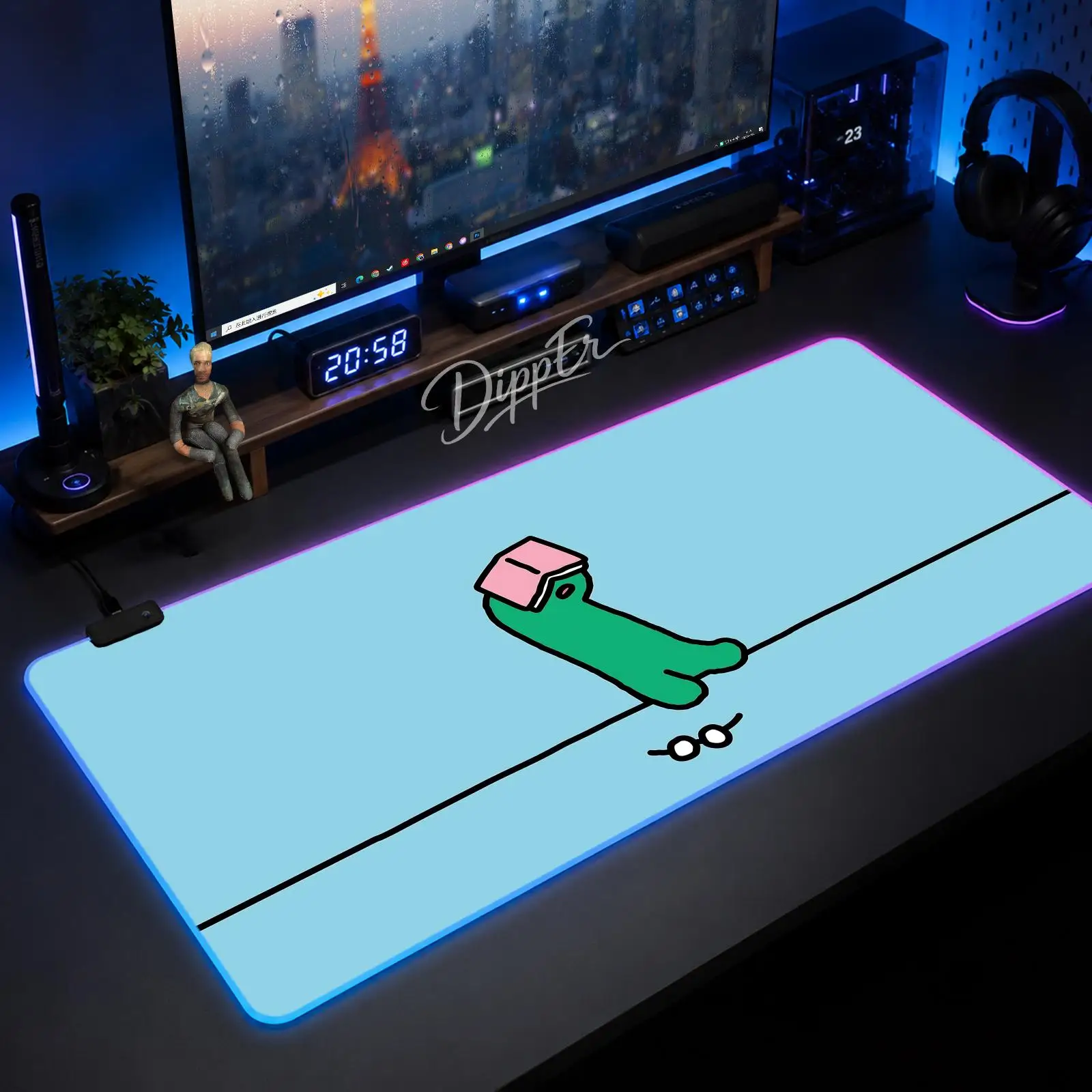 Game JOGUMAN Mouse Pad Gaming Anime Mouse Pad XXL RGB Desk Mats LED Table Pads Backlit Rubber Desktop
Game JOGUMAN Mouse Pad Gaming Anime Mouse Pad XXL RGB Desk Mats LED Table Pads Backlit Rubber Desktop