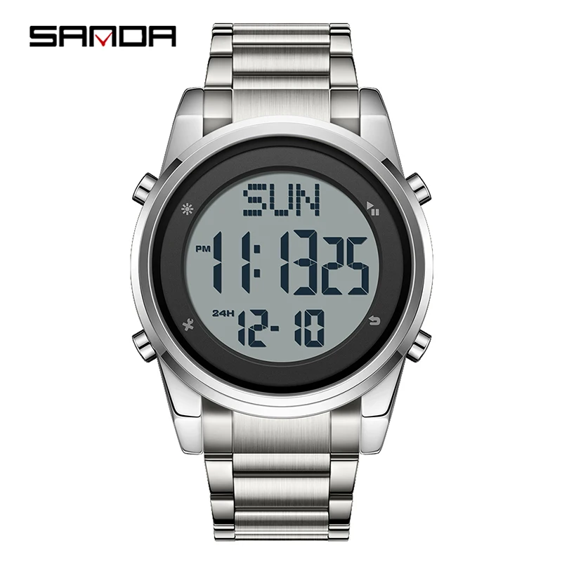 2026 Sanda 6160 New Fashion Stainless Steel Strap Digital Movement Trendy Outdoor Sports Mode Teenager Students Wrist Stop Watch
2026 Sanda 6160 New Fashion Stainless Steel Strap Digital Movement Trendy Outdoor Sports Mode Teenager Students Wrist Stop Watch