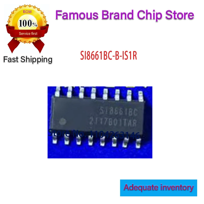 5pcs/Lot New original SI8661BC-B-IS1R SI8661BC-B SI8661BC SI8661 Si8661BC SOP-16 in stock
5pcs/Lot New original SI8661BC-B-IS1R SI8661BC-B SI8661BC SI8661 Si8661BC SOP-16 in stock