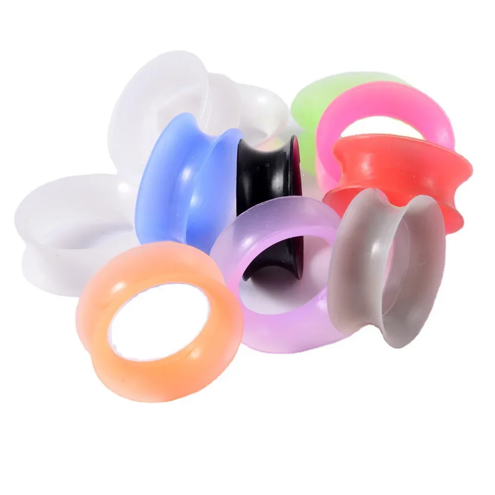 2Pcs Flexible Silicone Ear Plugs and Tunnels Ear Piercings Earlets Screwed Earring Expander Ear Gauges Body Jewelry Piercings
2Pcs Flexible Silicone Ear Plugs and Tunnels Ear Piercings Earlets Screwed Earring Expander Ear Gauges Body Jewelry Piercings
