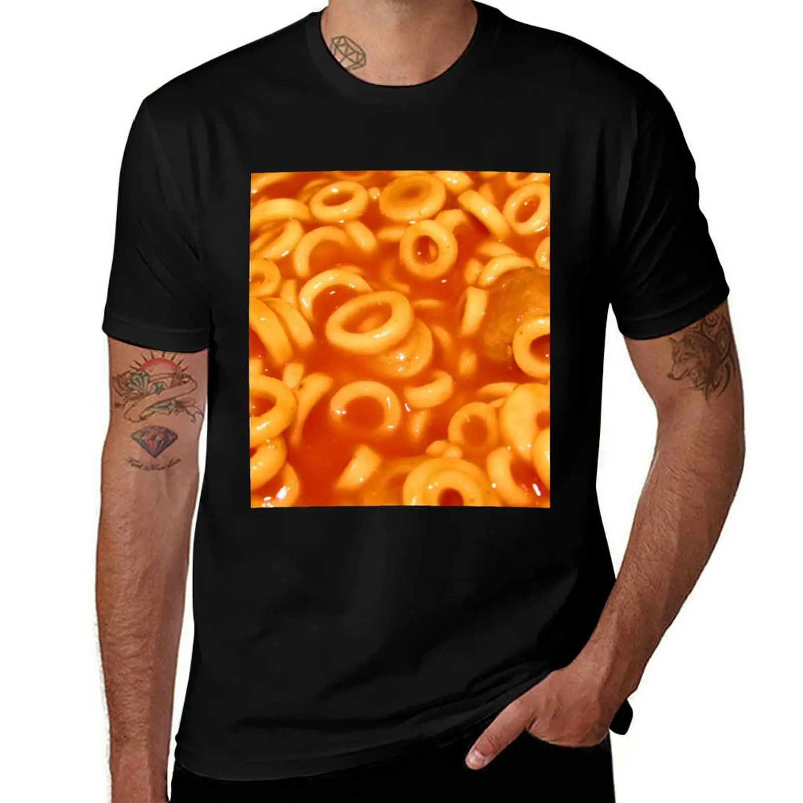 spagettios T-Shirt Soft Casual Short Sleeve Cotton Tee
spagettios T-Shirt Soft Casual Short Sleeve Cotton Tee