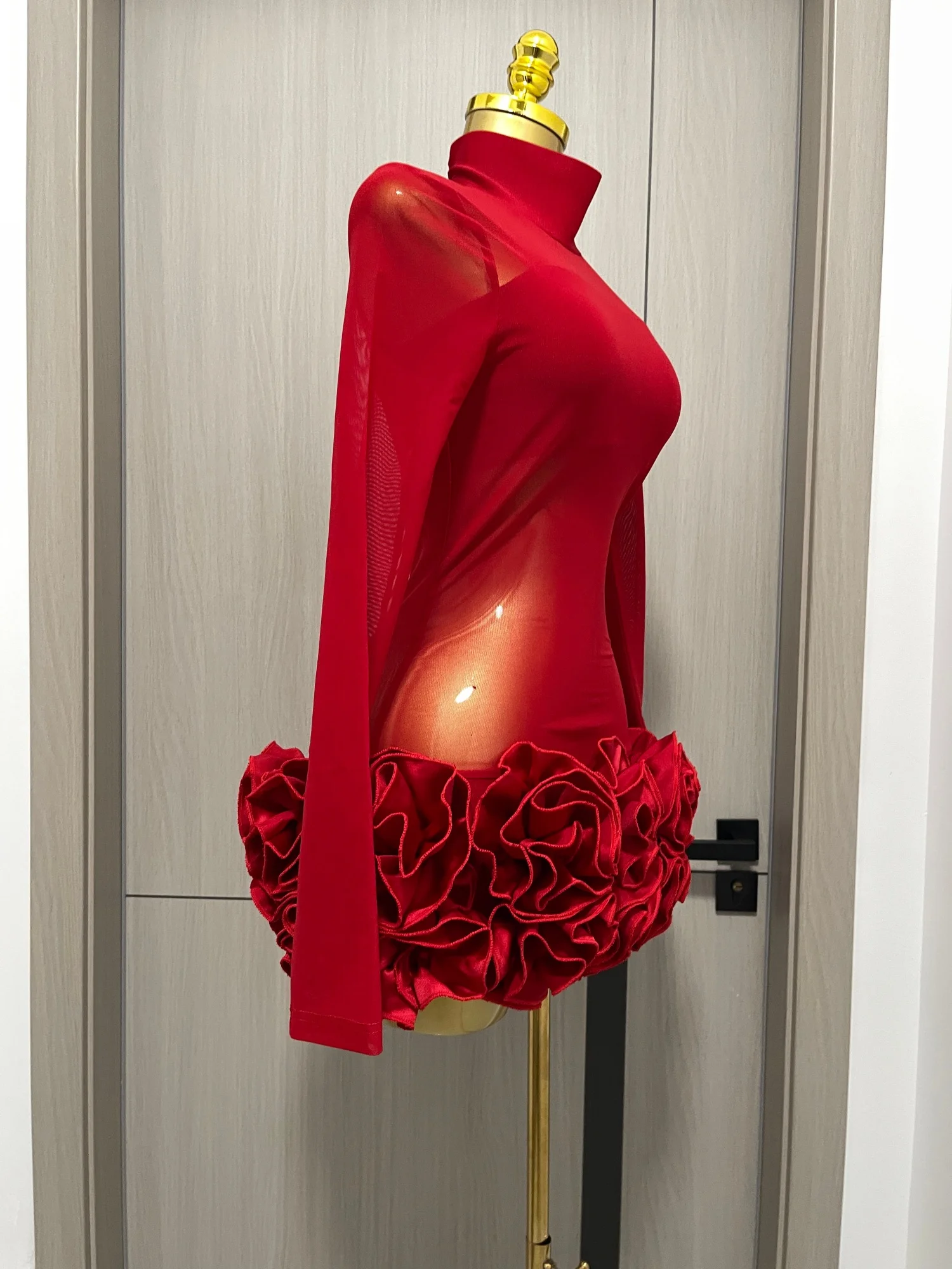 Women Sexy Mesh See Through Party Mini Ruffles Dress Wedding Celebrate Birthday Bodycon Fashion Gown Night Club Cocktail Gowns
Women Sexy Mesh See Through Party Mini Ruffles Dress Wedding Celebrate Birthday Bodycon Fashion Gown Night Club Cocktail Gowns