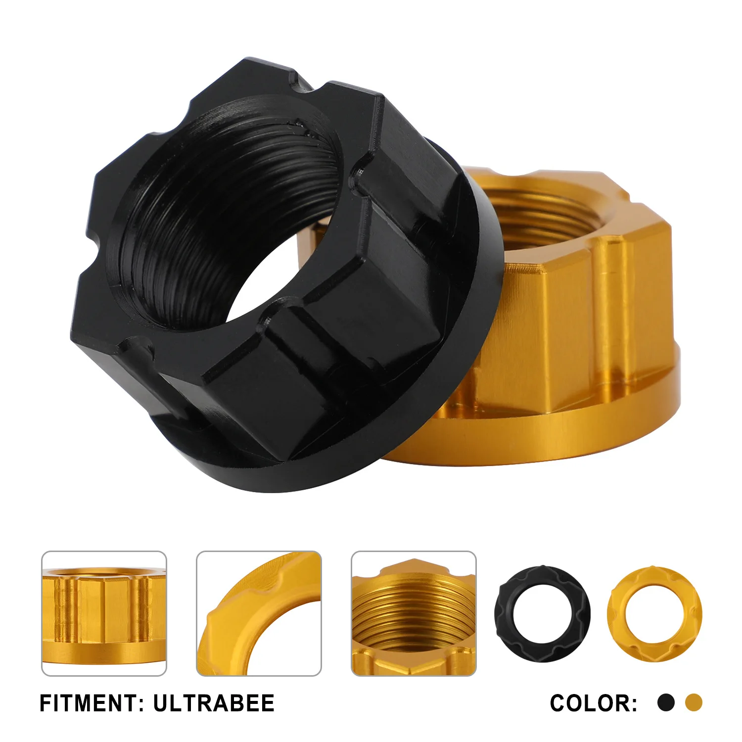 High-Quality Aluminum Alloy Rear Wheel Axle Nut Modification Kit for Light Bee Motorcycles
High-Quality Aluminum Alloy Rear Wheel Axle Nut Modification Kit for Light Bee Motorcycles