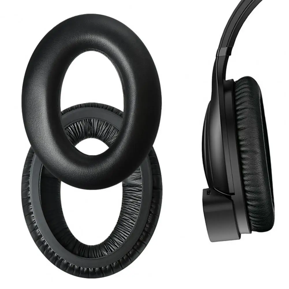 Headphone Cover 1 Pair Stylish Shock-proof Ant-slip Faux Leather Headset Earmuffs Replacement
Headphone Cover 1 Pair Stylish Shock-proof Ant-slip Faux Leather Headset Earmuffs Replacement