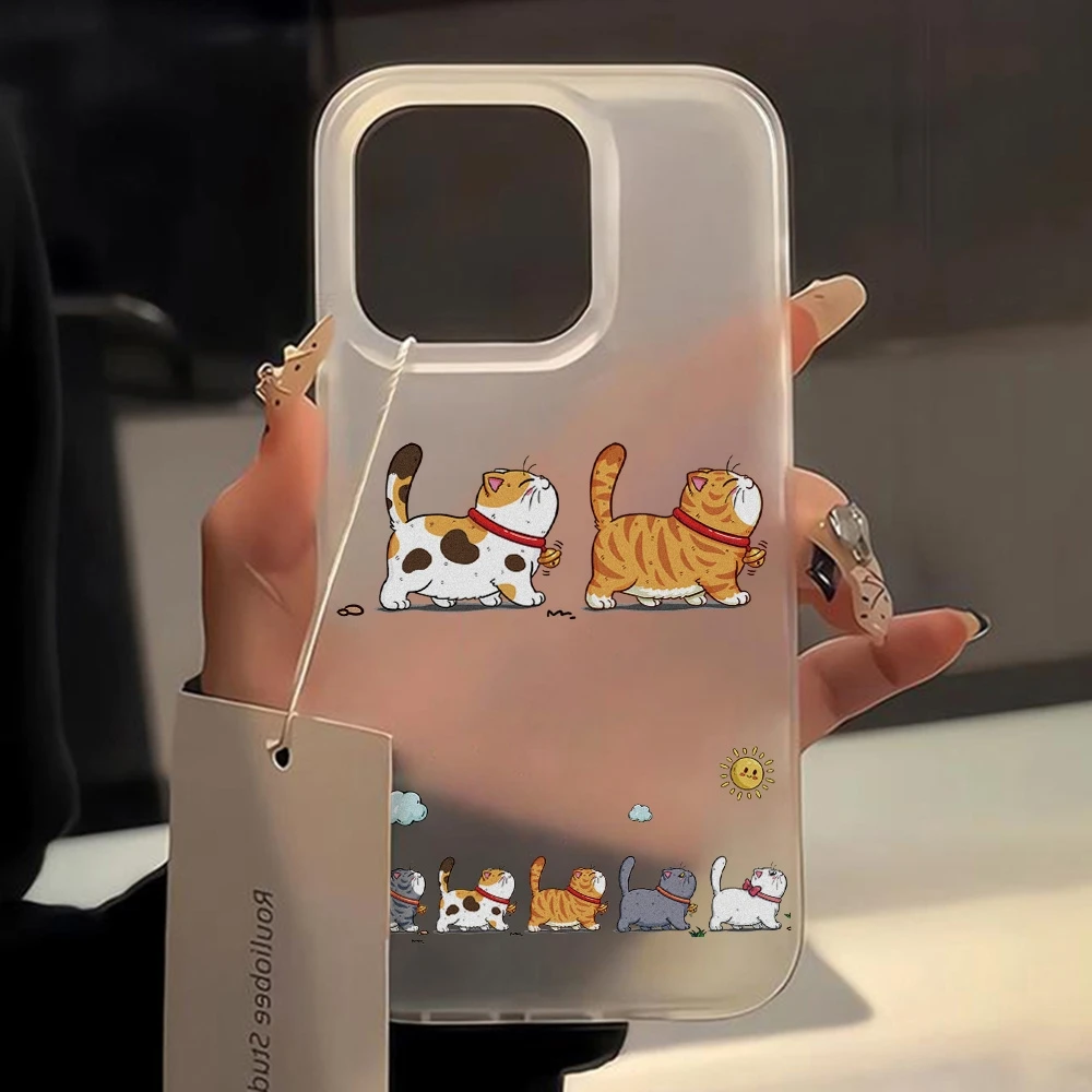 Cute Cat Oil Pattern Matte Clear Case For Samsung S26 Ultra A17 A07 A56 A55 A36 A35 A26 A16 A06 A15 S24 S23 S25 Ultra Soft Cover
Cute Cat Oil Pattern Matte Clear Case For Samsung S26 Ultra A17 A07 A56 A55 A36 A35 A26 A16 A06 A15 S24 S23 S25 Ultra Soft Cover