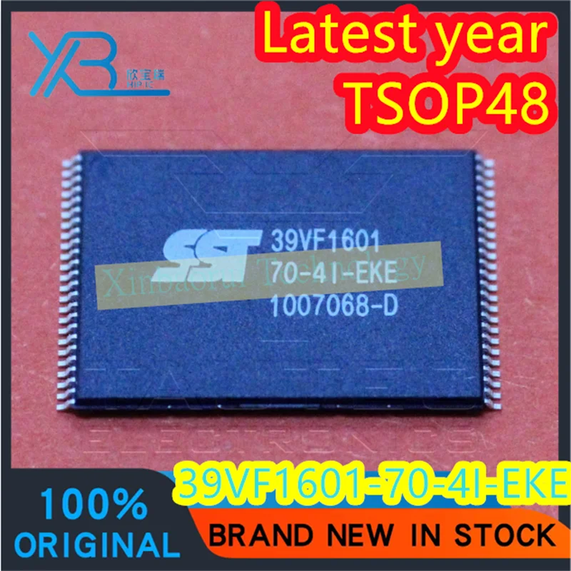 (5/50pieces) SST39VF1601-70-4I-EKE 39VF1601-70-4I-EKE SST39VF1601 TSOP-48 memory chip IC 100% brand new good quality electronic
(5/50pieces) SST39VF1601-70-4I-EKE 39VF1601-70-4I-EKE SST39VF1601 TSOP-48 memory chip IC 100% brand new good quality electronic