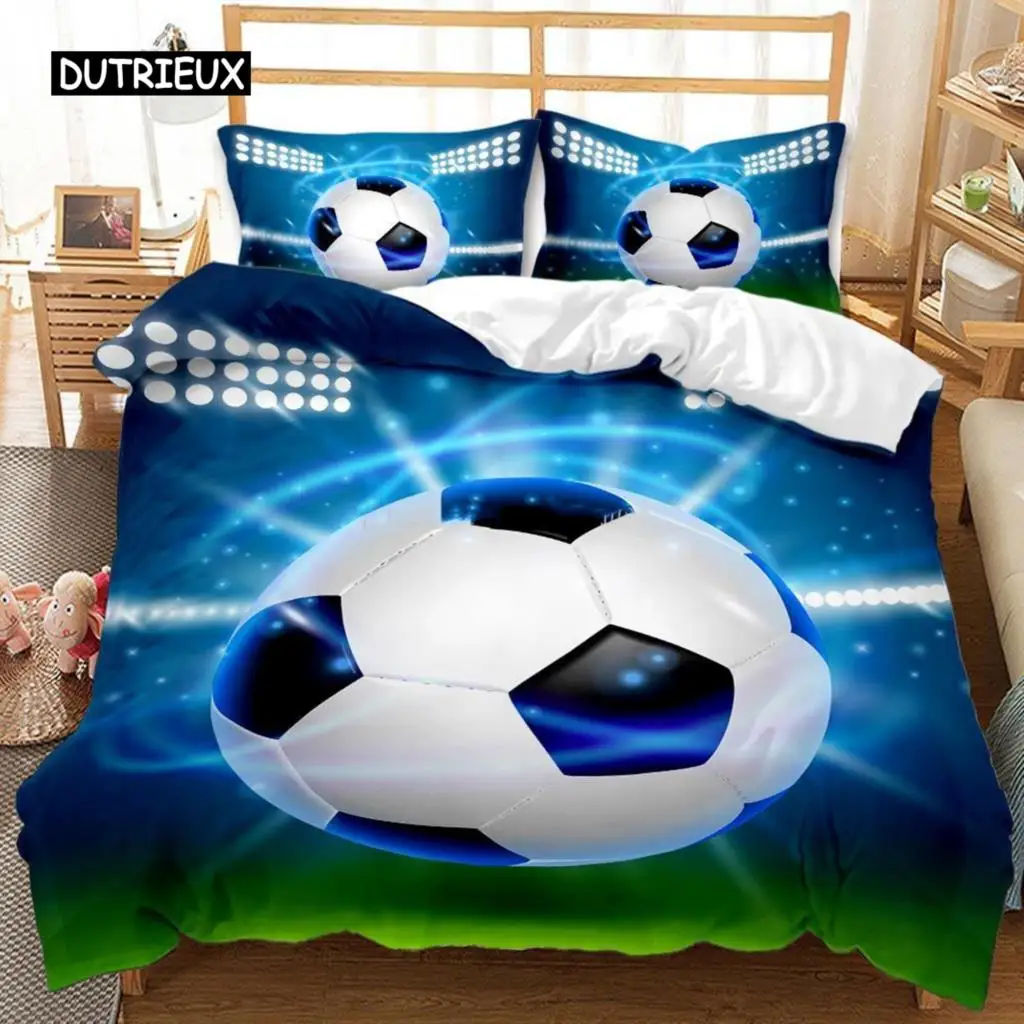3D Football Bedding Set Pillowcase Quilt Cover Soccert Duvet Covers Sets Football Field Football Match Theme Teens Boy Decor
3D Football Bedding Set Pillowcase Quilt Cover Soccert Duvet Covers Sets Football Field Football Match Theme Teens Boy Decor