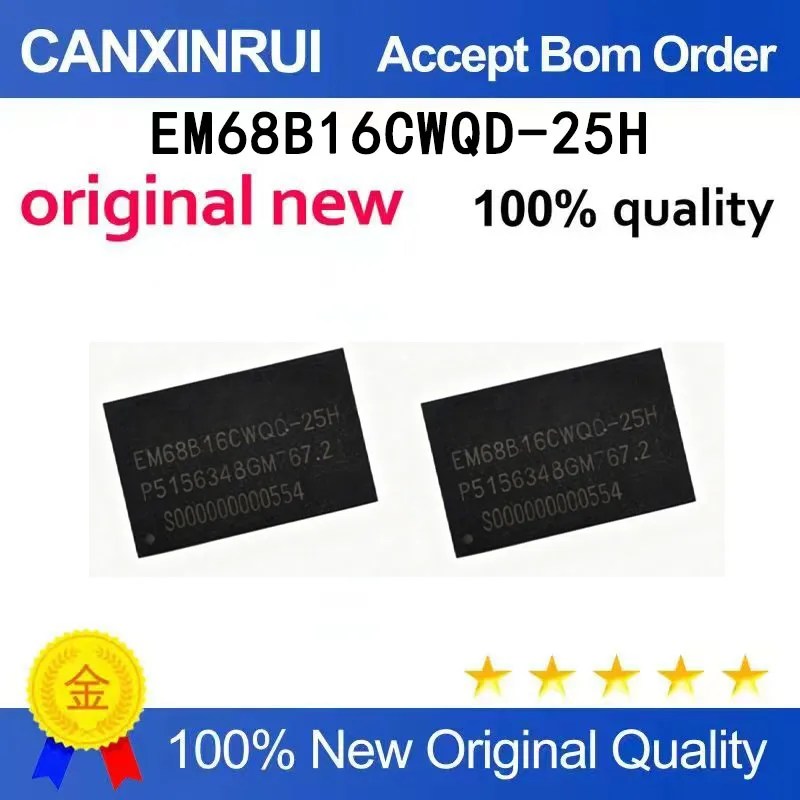 (5-100 PCS) New stock EM68B16CWQD-25H BGA ETRANTECH memory
(5-100 PCS) New stock EM68B16CWQD-25H BGA ETRANTECH memory