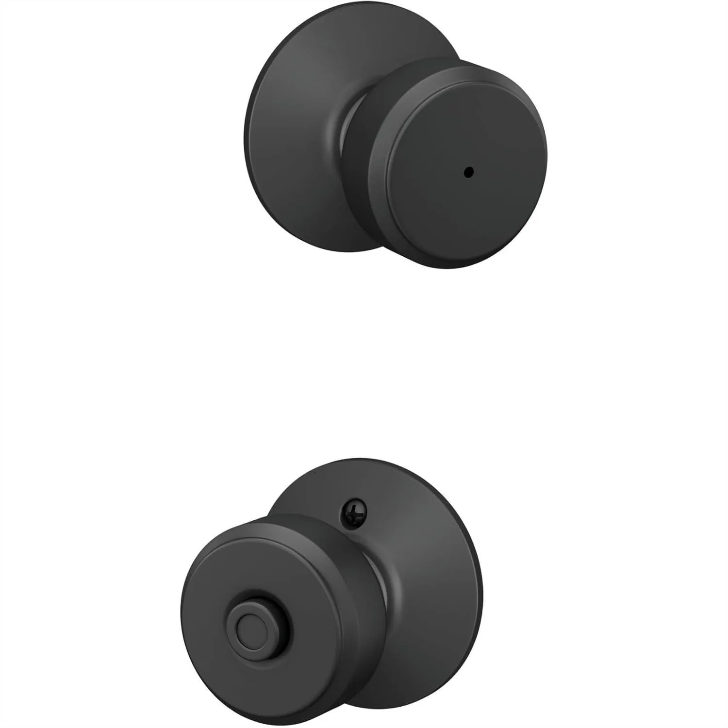 Privacy Door Knob for Bedroom Bathroom with Push Button Lock, Matte Black
Privacy Door Knob for Bedroom Bathroom with Push Button Lock, Matte Black