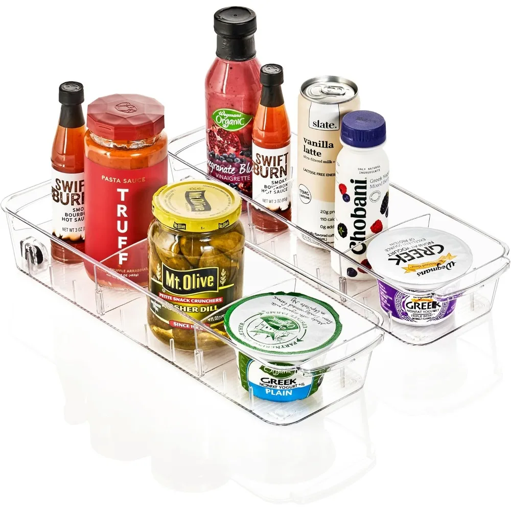 Органайзер для холодильника на колесах — органайзеры для холодильника на колесиках и прозрачный дизайн для хранения с разделителями и ручками для кухонного органайзера 
Органайзер для холодильника на колесах — органайзеры для холодильника на колесиках и прозрачный дизайн для хранения с разделителями и ручками для кухонного органайзера