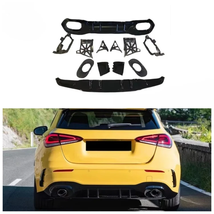 A35 Style Rear Diffuser for W177 Hatchback 2019-2022
A35 Style Rear Diffuser for W177 Hatchback 2019-2022