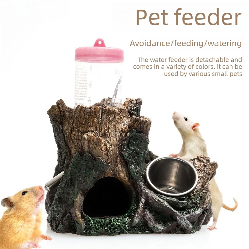 Автоматическая кормушка-поилка для хомяков, укрытие-домик из смолы в виде корней дерева, новинка, товары для мелких животных
Автоматическая кормушка-поилка для хомяков, укрытие-домик из смолы в виде корней дерева, новинка, товары для мелких животных