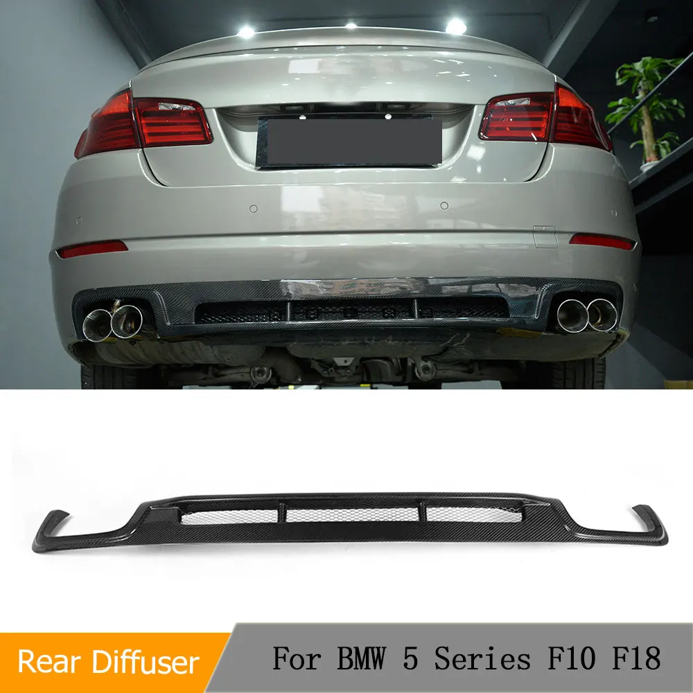 Car Rear Bumper Diffuser Spoiler For BMW 5 Series F10 528i Base Sedan 2011-2013 Carbon Fiber Rear Bumper Lip Diffuser
Car Rear Bumper Diffuser Spoiler For BMW 5 Series F10 528i Base Sedan 2011-2013 Carbon Fiber Rear Bumper Lip Diffuser