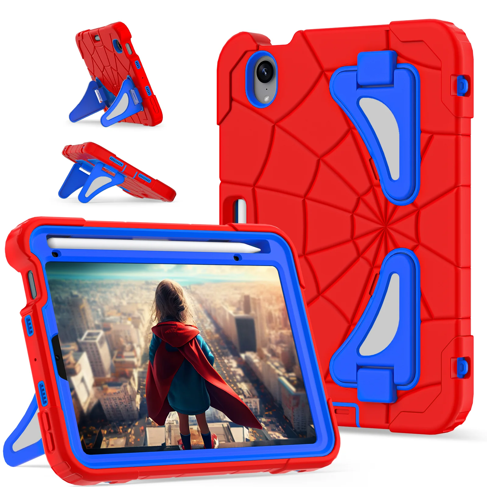 Kids Rugged Case Universal For iPad Mini A17 Pro 2024 6 2021 A2993 A2995 A2996 A2567 A2568 A2569 Built-in Kickstand Armor Cover
Kids Rugged Case Universal For iPad Mini A17 Pro 2024 6 2021 A2993 A2995 A2996 A2567 A2568 A2569 Built-in Kickstand Armor Cover