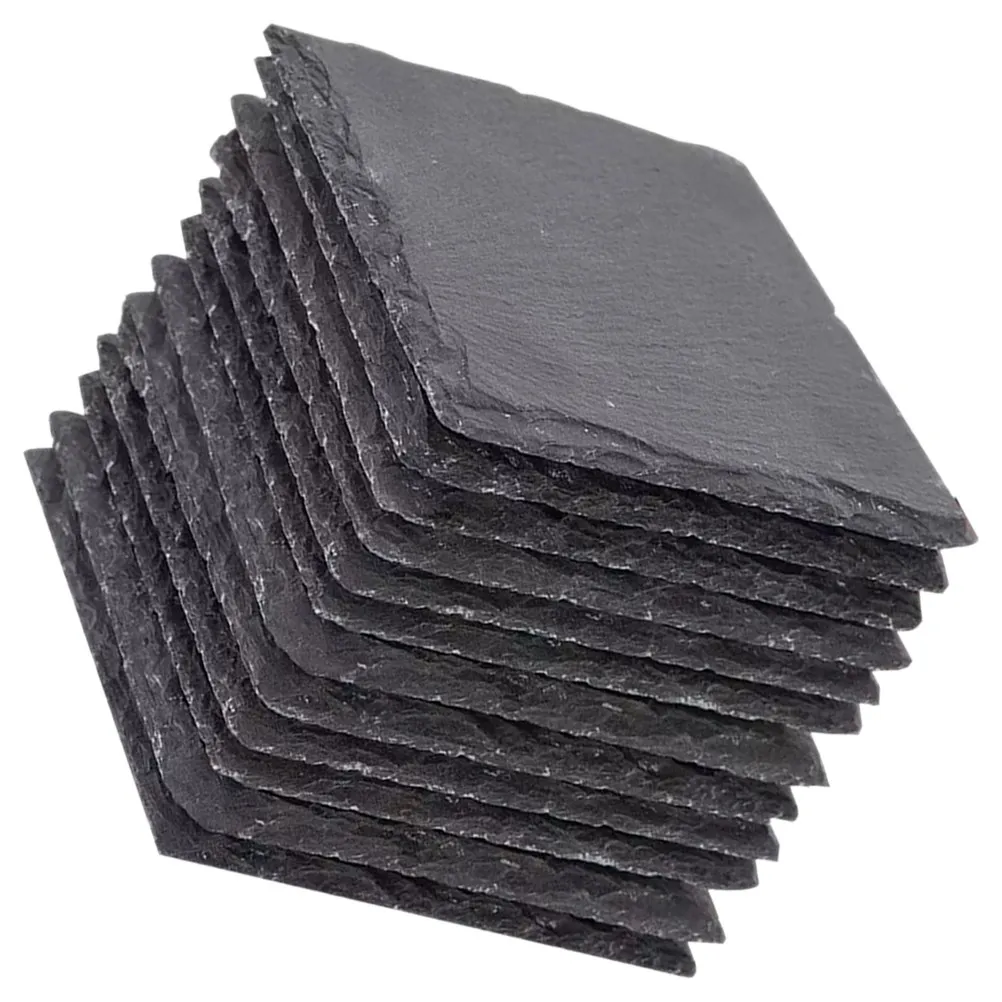 12Pcs Natural Coasters Square Rustic Drink Coasters Non-Slip Heat Insulating Cup Mats for Home Bar Restaurant Party Decor
12Pcs Natural Coasters Square Rustic Drink Coasters Non-Slip Heat Insulating Cup Mats for Home Bar Restaurant Party Decor