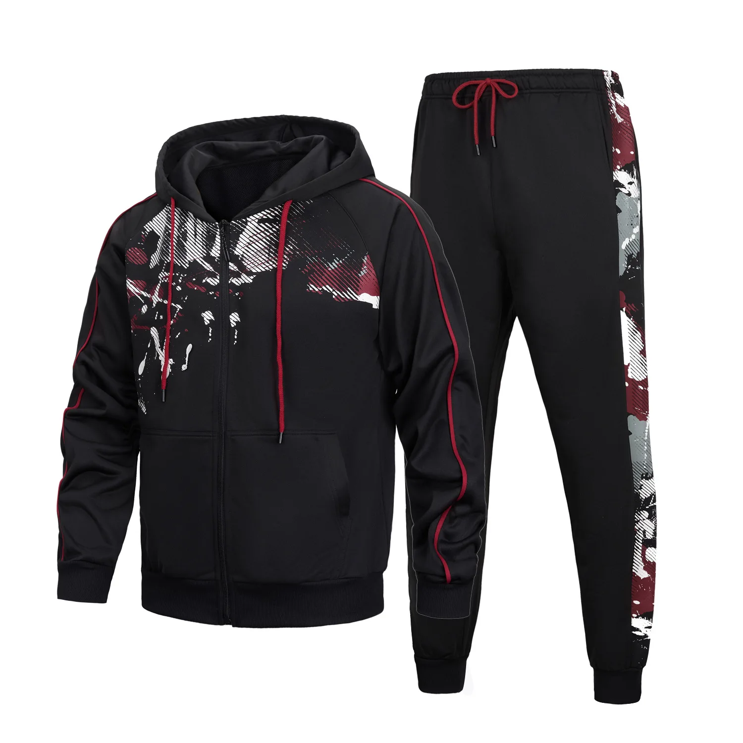 Lightweight Moisture Wicking Hooded 2 Piece Outfits for Outdoor Fitness Running Sets Quick Dry Breathable Autumn Tracksuits
Lightweight Moisture Wicking Hooded 2 Piece Outfits for Outdoor Fitness Running Sets Quick Dry Breathable Autumn Tracksuits