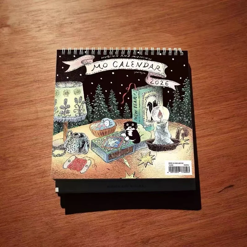 2026 Korean Style Cow and Cat Desk Calendar, Hand-drawn Monthly Calendar, Desktop Ornament, Cute Cat Design for Students
2026 Korean Style Cow and Cat Desk Calendar, Hand-drawn Monthly Calendar, Desktop Ornament, Cute Cat Design for Students