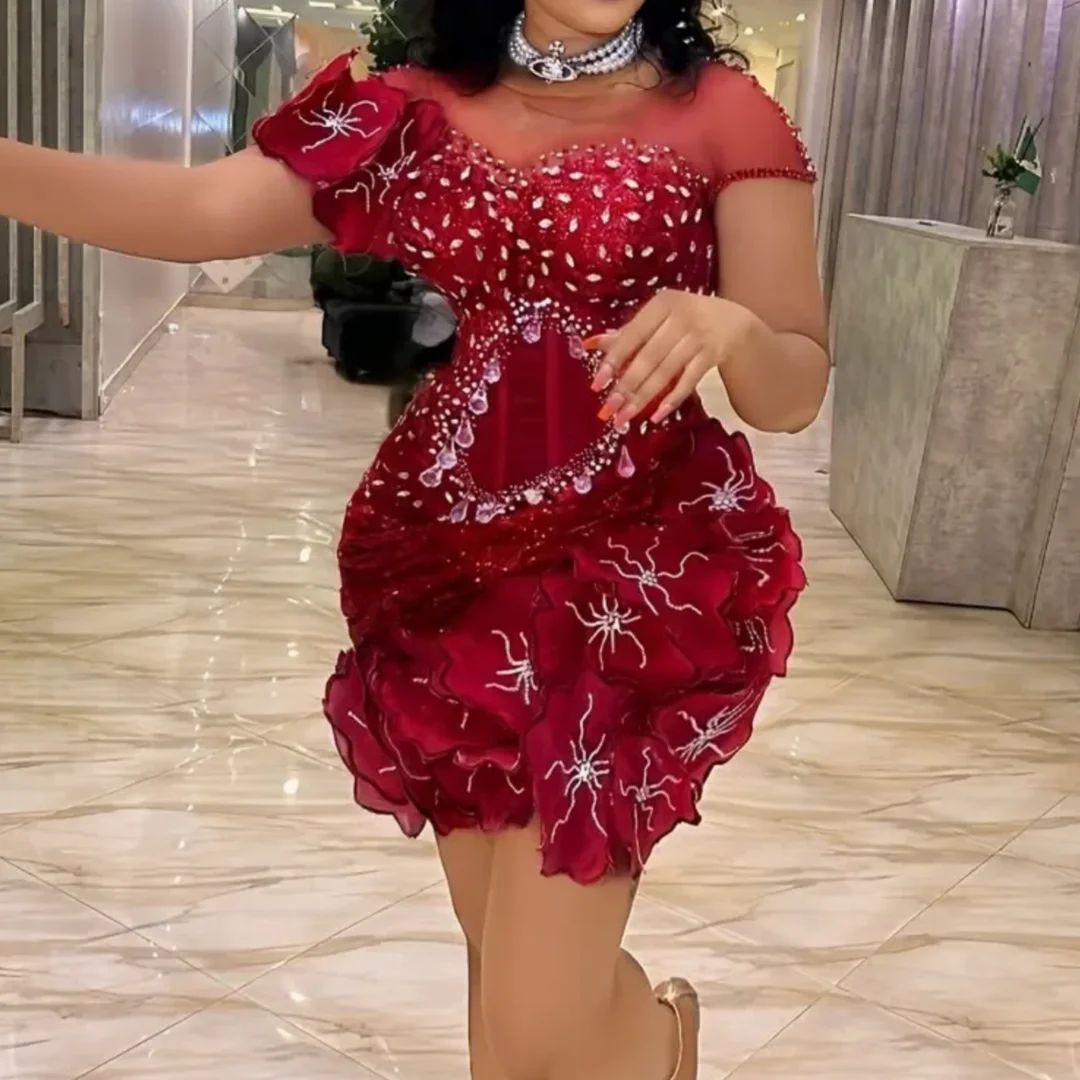 Аппликации из бисера и блесток Кружевные платья Женские коктейльные платья больших размеров Короткие мини-платья для выпускного вечера Платья на день рождения по индивидуальному заказу
Аппликации из бисера и блесток Кружевные платья Женские коктейльные платья больших размеров Короткие мини-платья для выпускного вечера Платья на день рождения по индивидуальному заказу