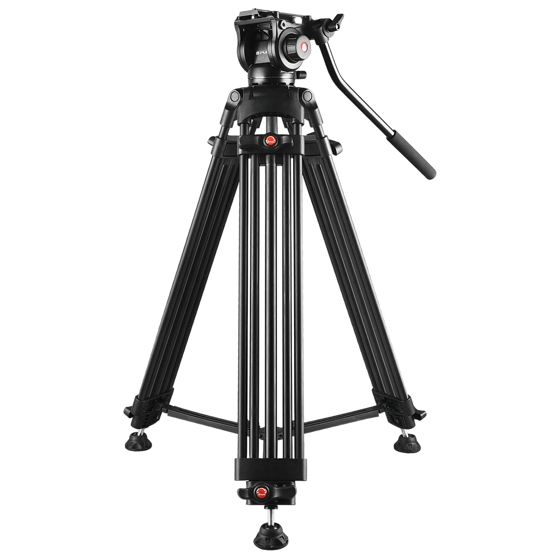 Heavy Duty Aluminum Alloy Tripod Stand with Head for DSLR/SLR Cameras, Professional Adjustable Video Camera Support 
Heavy Duty Aluminum Alloy Tripod Stand with Head for DSLR/SLR Cameras, Professional Adjustable Video Camera Support