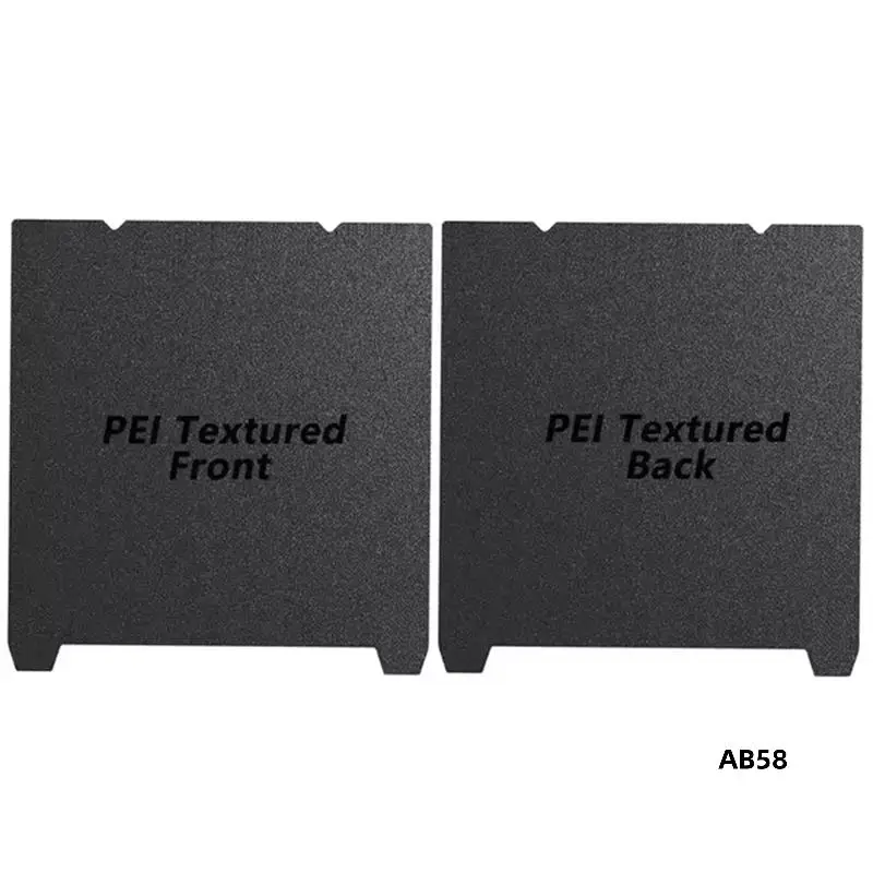 Build Plate Double-Sided PEI Coating Textured Sheet Flexible Spring Steel Magnetic Platform Plate For Creality K1 S1
Build Plate Double-Sided PEI Coating Textured Sheet Flexible Spring Steel Magnetic Platform Plate For Creality K1 S1