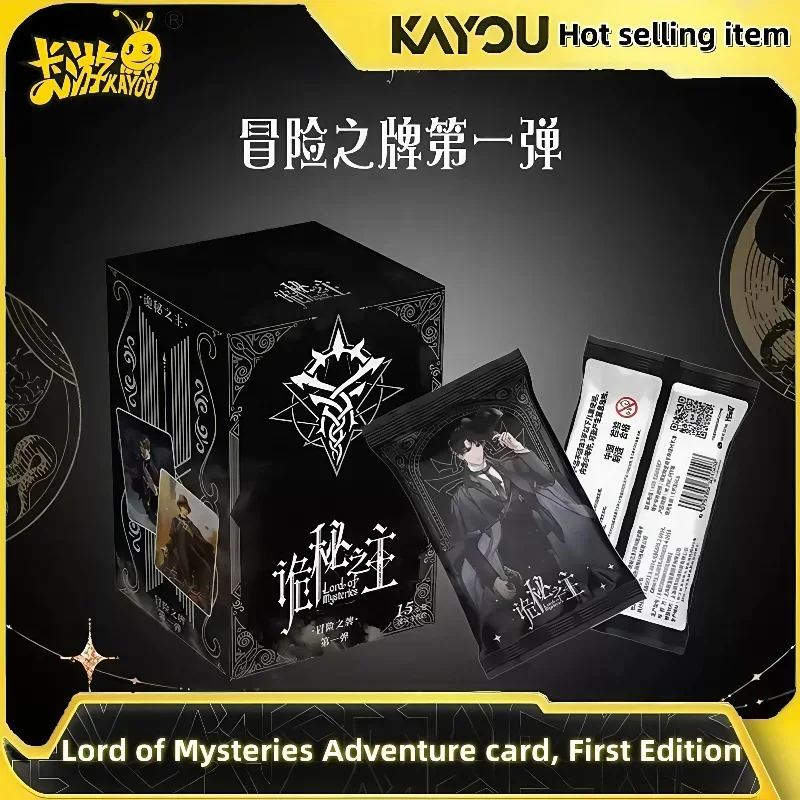 KAYOU Official Genuine Lord of Mysteries Series Anime Collection Card Anime Peripheral Toy Flash Card Gift Original Box
KAYOU Official Genuine Lord of Mysteries Series Anime Collection Card Anime Peripheral Toy Flash Card Gift Original Box