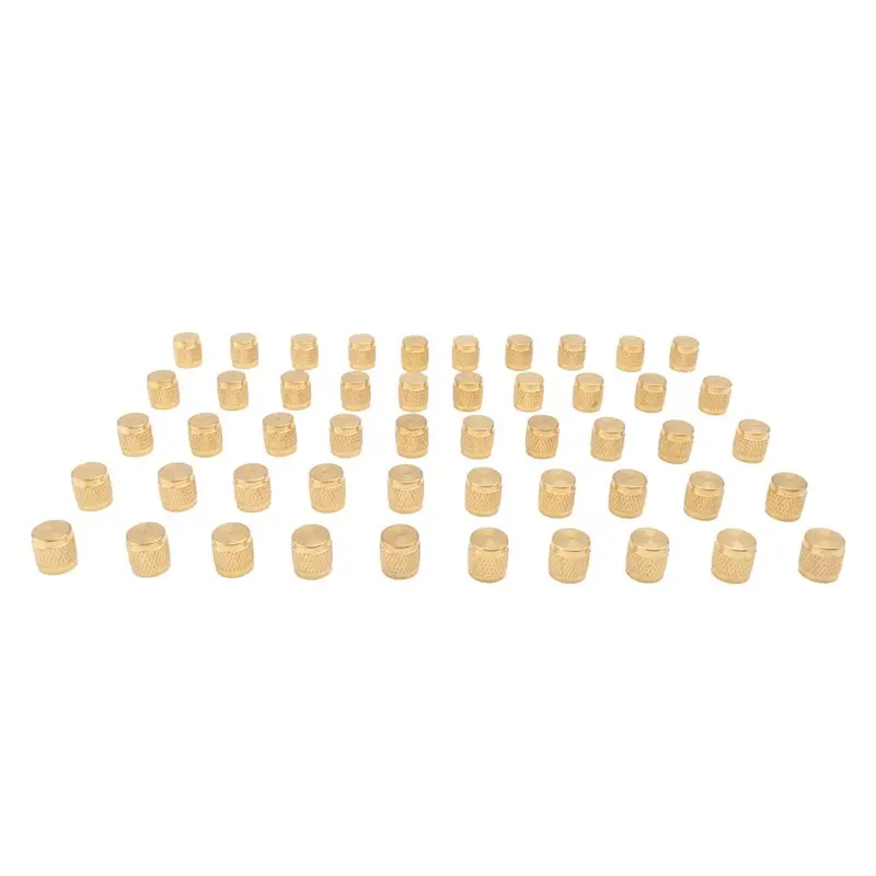 ABVS 50 Pcs 1/4Inch Brass Flare Cap, Solid Brass Caps With Neoprene O Ring Seal, 1/4Inch SAE HVAC Valve Caps
ABVS 50 Pcs 1/4Inch Brass Flare Cap, Solid Brass Caps With Neoprene O Ring Seal, 1/4Inch SAE HVAC Valve Caps