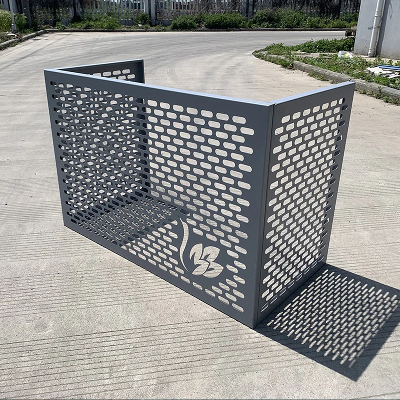 Aluminum alloy air conditioner cover protective cover punching hollow aluminum veneer air conditioner outdoor unit decorative gu
Aluminum alloy air conditioner cover protective cover punching hollow aluminum veneer air conditioner outdoor unit decorative gu