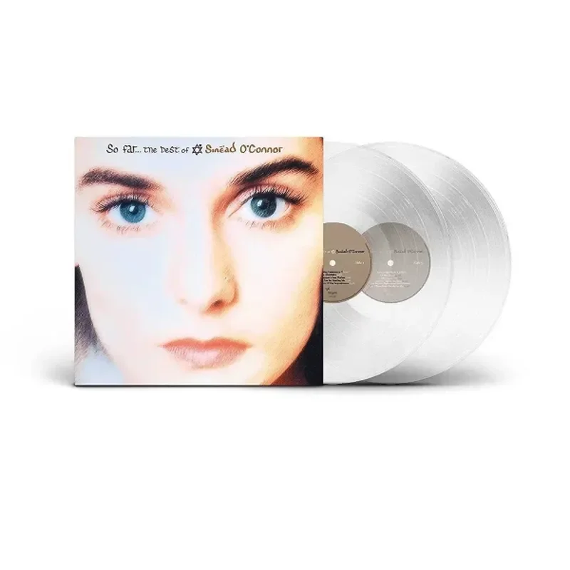 Vinyl Record for Sinead O'Connor So Far Featured Clear LP with Microblemishes
Vinyl Record for Sinead O'Connor So Far Featured Clear LP with Microblemishes