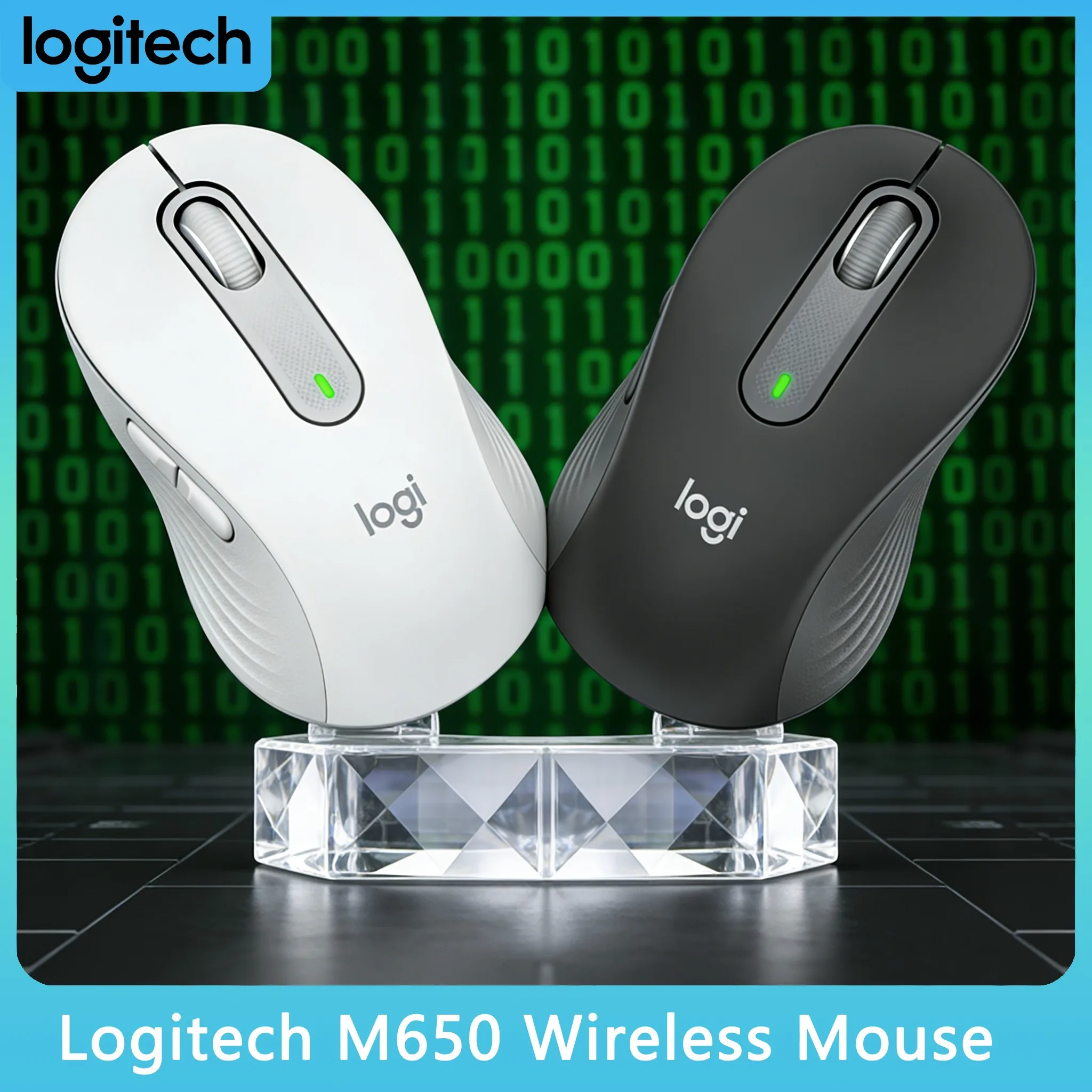 Logitech M650/M650L - Бесшумная офисная мышь с удобным захватом
Logitech M650/M650L - Бесшумная офисная мышь с удобным захватом