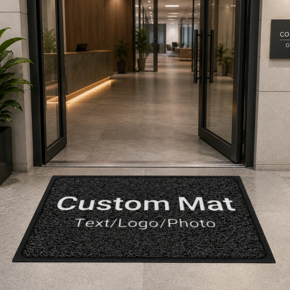 Personalized Doormat Custom Business Mat Entrance Carpet Anti-Dirty Foot Mats Waterproof Rugs Customize Logo Floor Mats Decor
Personalized Doormat Custom Business Mat Entrance Carpet Anti-Dirty Foot Mats Waterproof Rugs Customize Logo Floor Mats Decor